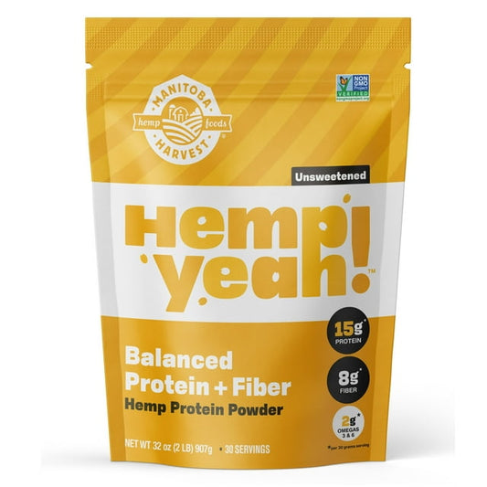 Hemp Yeah! Balanced Protein + Fiber Powder; Unsweetened