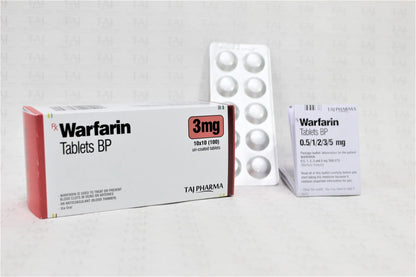 WARFARIN SODIUM TB 3MG 1000
