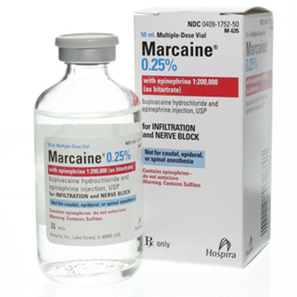 MARCAINE W/EPI MD 0.25% 50ML