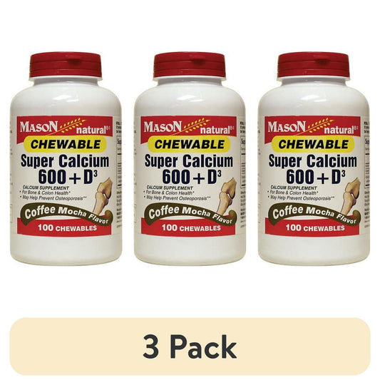 SUPER CALCIUM 600+D3 CW 100 MOCHA