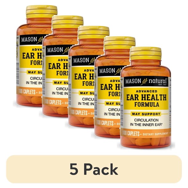 EAR HEALTH FORMULA CAPLETS 100CT MASON