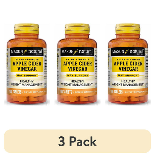 APPLE CIDER VINGR 500MG TAB 100CT MASON