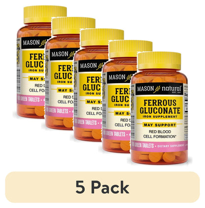 FERROUS GLUC 240MG TABLET 100CT MASON