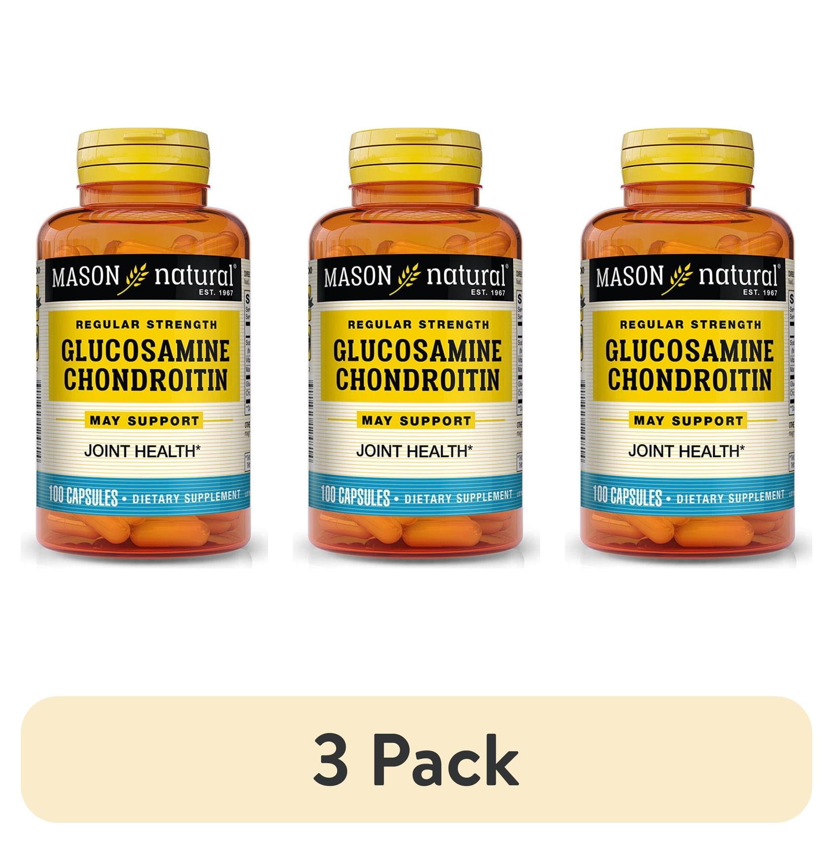 GLUCOSAMINE CHONDROITIN CAP 180CT MASON