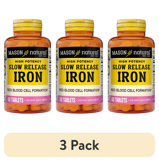 IRON SLOW RELEASE 50MG TABS 60CT MASON