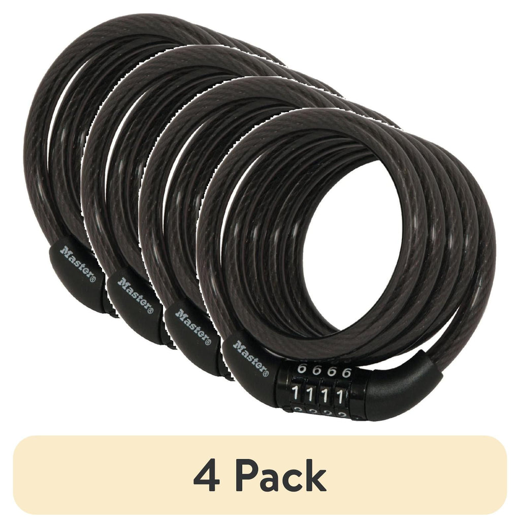 Master Lock No. 8109D Keyed Cable Lock - 5ft (1.5m) long x 5/16in (8mm) diameter braided steel