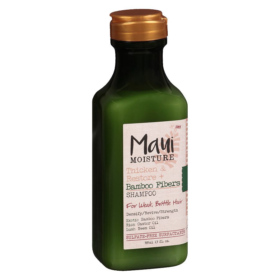 Maui Moisture Shampoo Bamboo Fibers 13oz (Thicken/Restore)