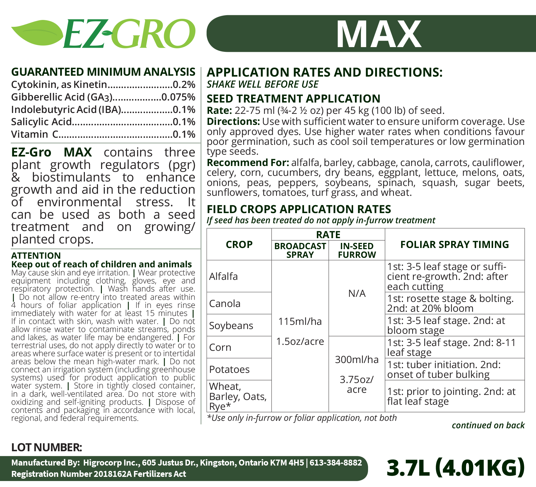 AFR PR MIR GRO MAX HRB    5.3OZ