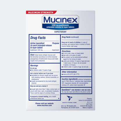 MUCINEX FSTMX GC 200-10MG 16 LQGL