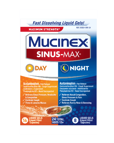 MUCINEX FAST MAX AMPM GC 24 LQGL