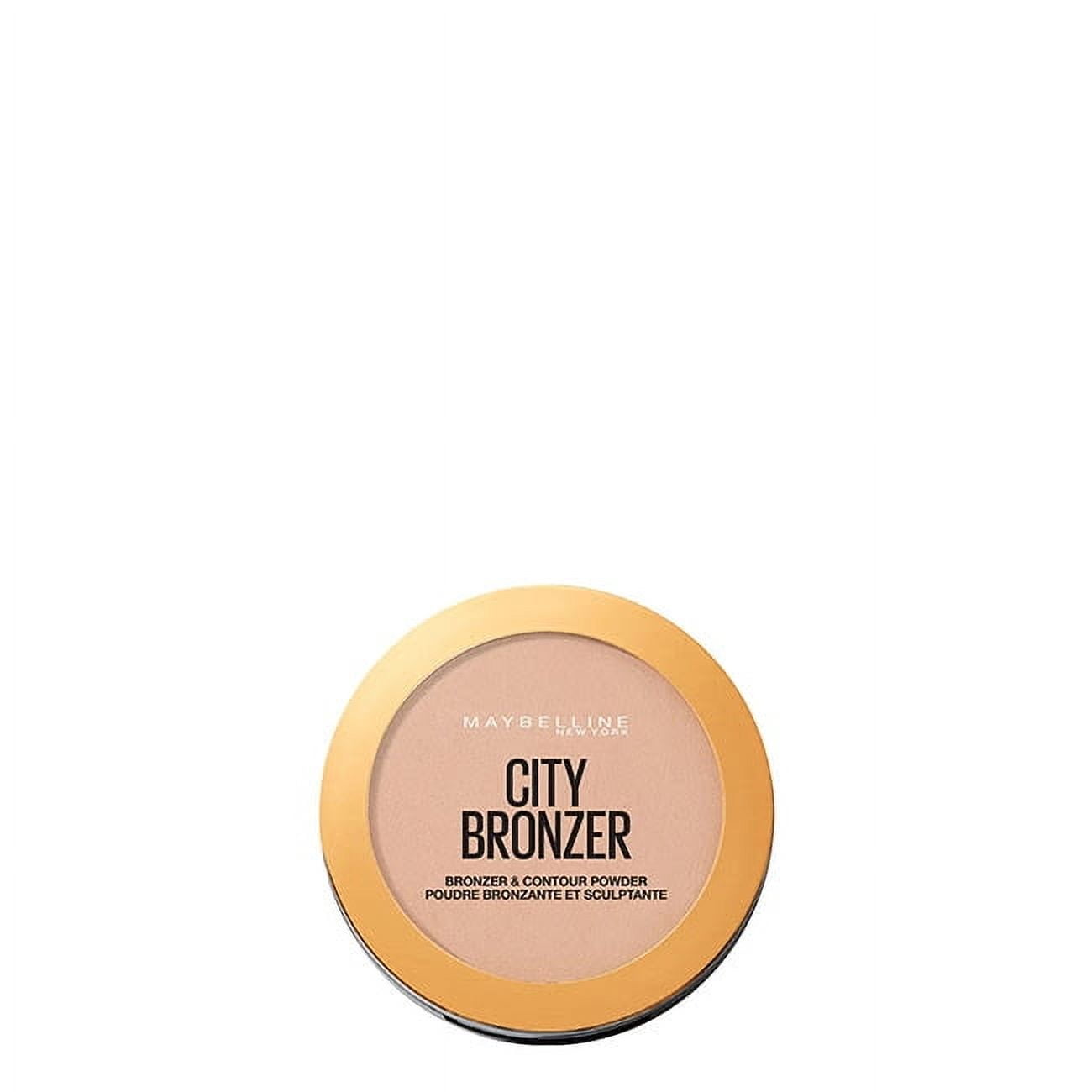 MAYBELLINE New York City Bronzer Bronzer & Contour Powder Makeup, 200 Medium, 0.32 oz