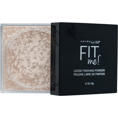 MAYBELLINE New York Fit Me Loose Finishing Powder Face Makeup, 015 Light, 0.7 oz