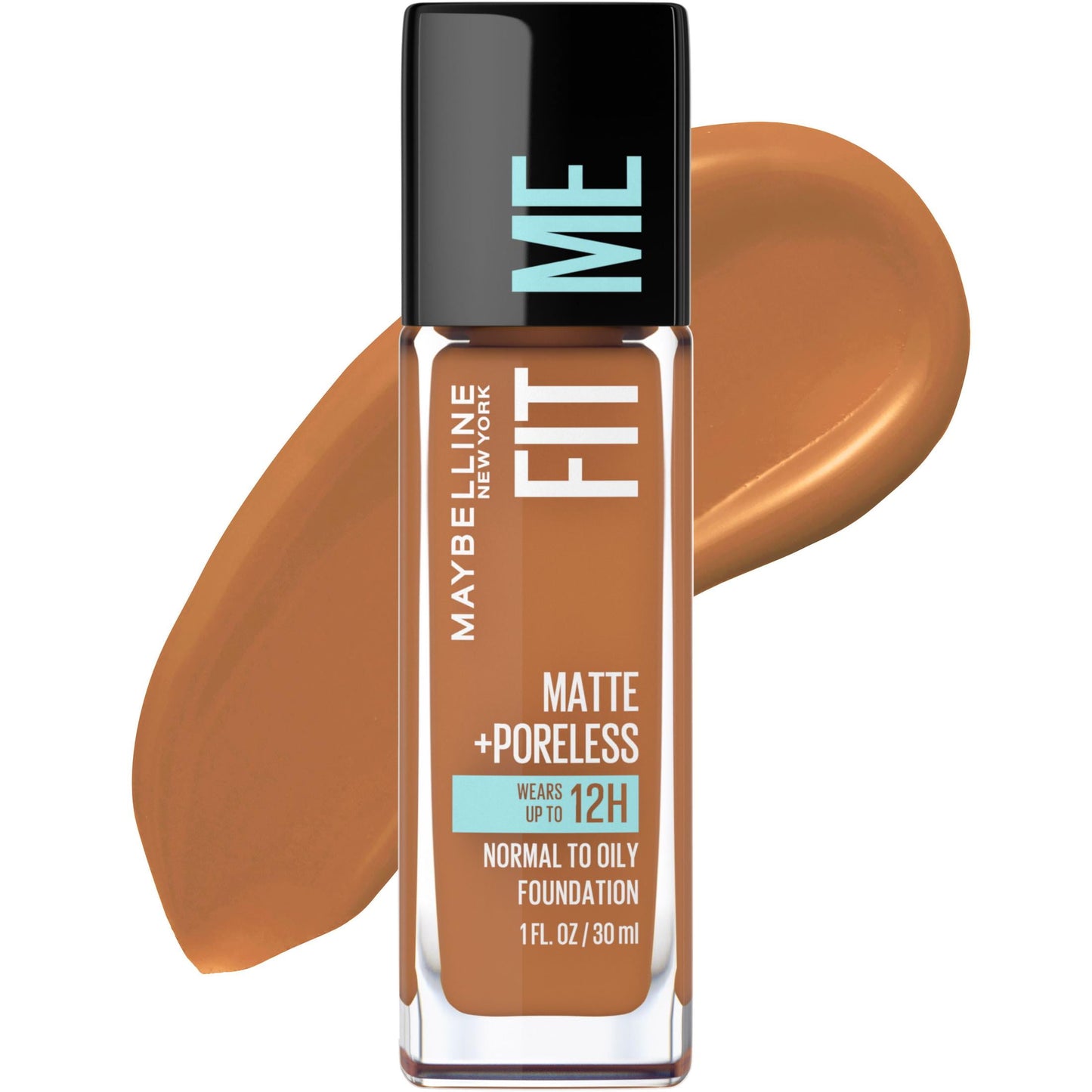 MAYBELLINE New York Fit Me Matte + Poreless Foundation Makeup, 312 Golden, 1 oz