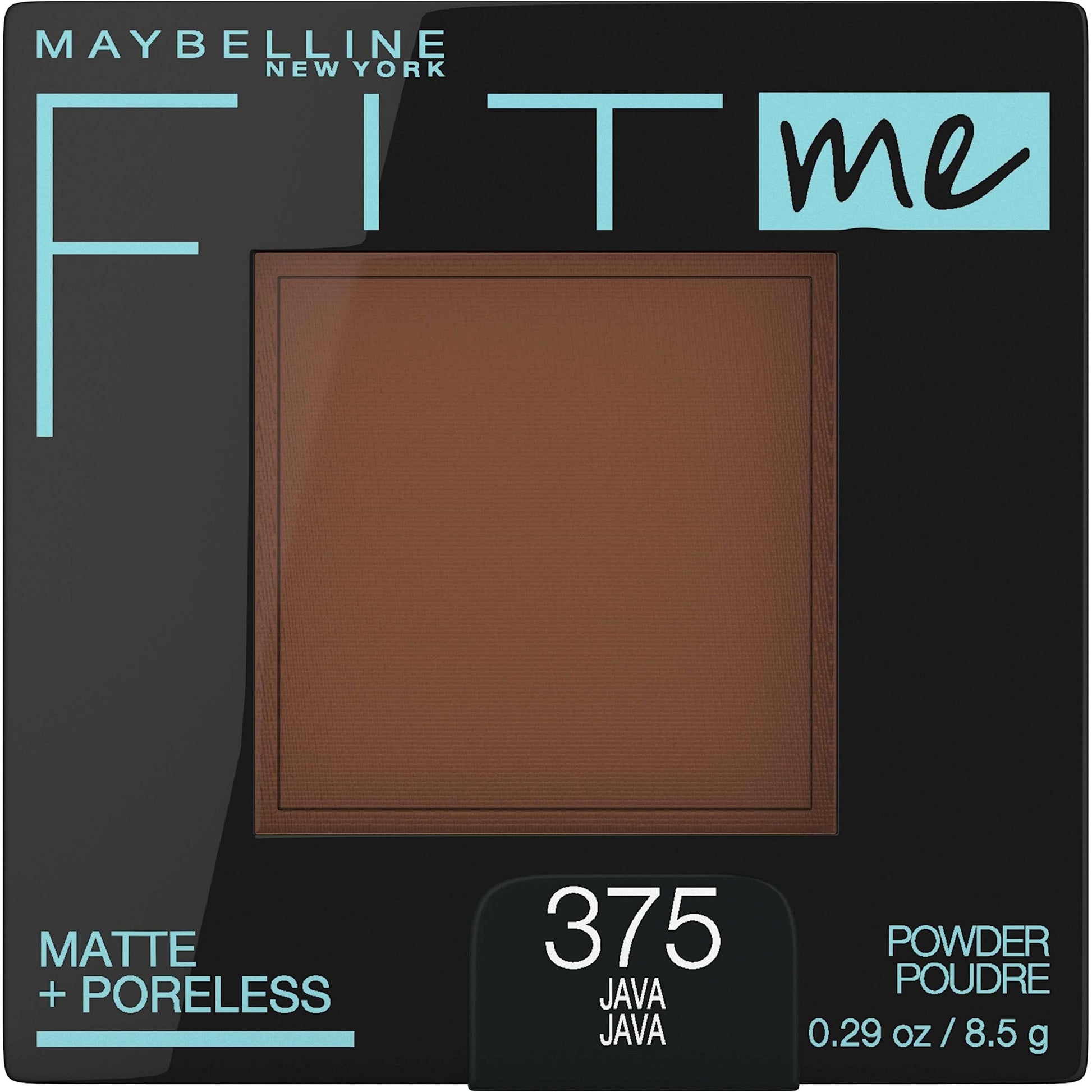 MAYBELLINE New York Fit Me Matte + Poreless Pressed Face Powder Makeup, 235 Pure Beige, 0.29 oz