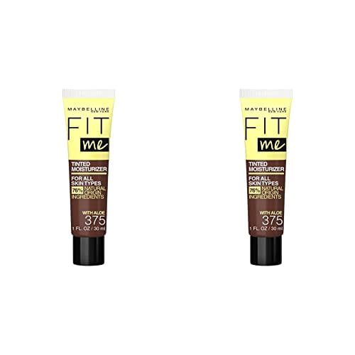 MAYBELLINE New York Fit Me Tinted Moisturizer Natural Coverage Face Makeup, 220, 1 oz