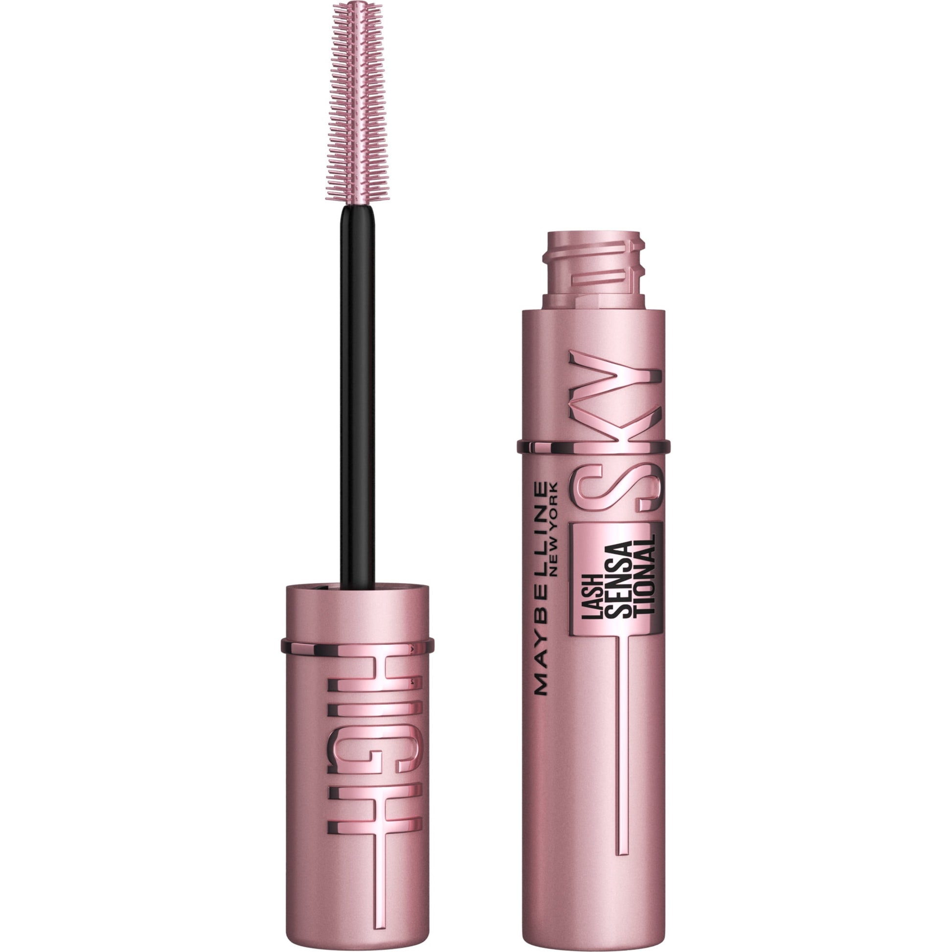 MAYBELLINE New York Lash Sensational Sky High Washable Mascara Makeup, 799 Cosmic Black, 0.24 oz