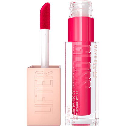 MAYBELLINE New York Lifter Gloss Lip Gloss Makeup With Hyaluronic Acid, Honey'd Collection, 027 Toffee, 0.18 fl. oz.