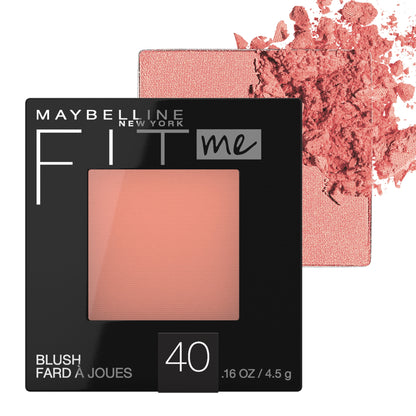 MAYBELLINE New York Fit Me Blush Face Makeup, 055 Berry, 0.16 oz