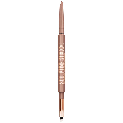 MAYBELLINE New York Sculpting Stix Double-Ended Eyeliner Pencil with Brush, 012 Hazy Taupe