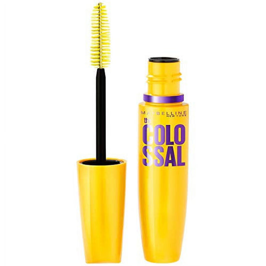 MAYBELLINE New York The Colossal Washable Mascara, 232 Glam Brown, 0.31 oz