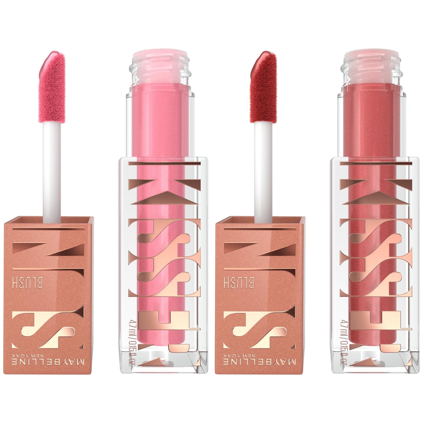 MAYBELLINE New York Sunkisser Multi-use Liquid Blush and Bronzer, 01 Downtown Rush, 0.23 oz