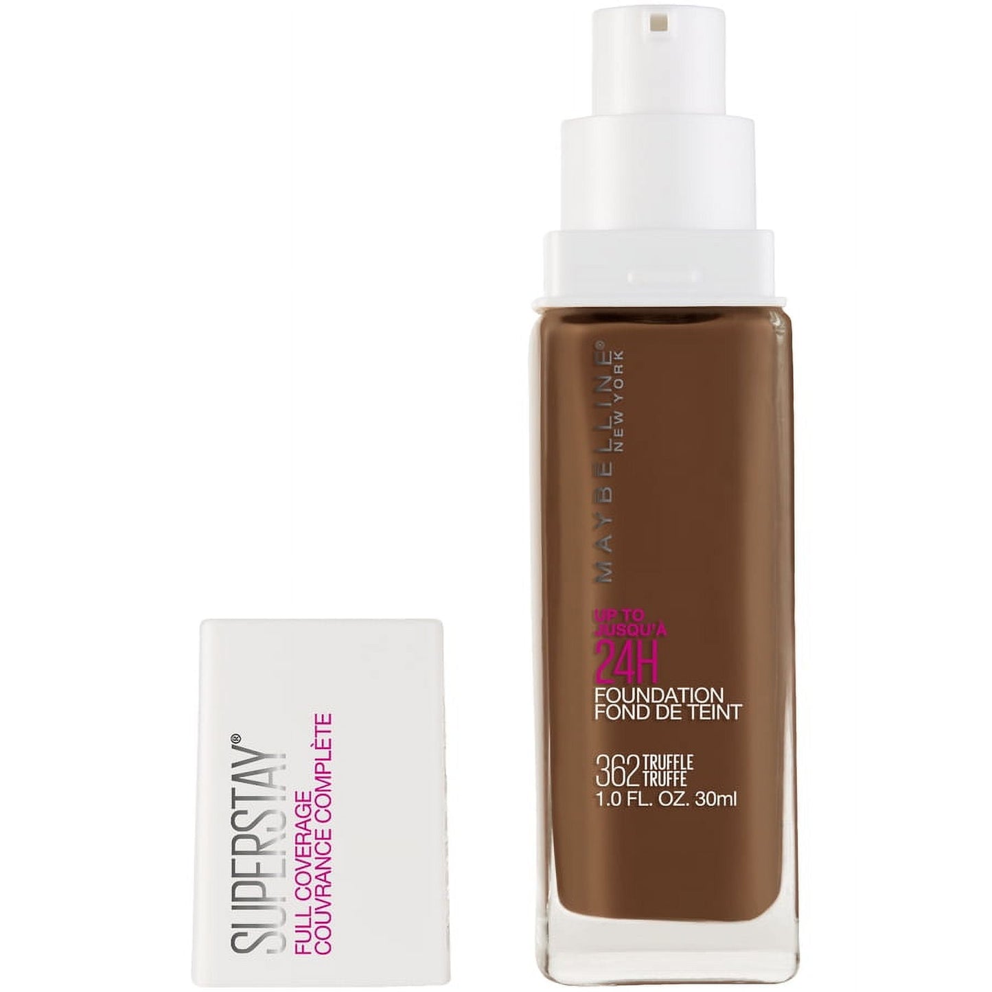 Maybelline Super Stay Longwear Liquid Foundation, Up to 30HR Wear, 330 Toffee, 1 fl oz
