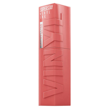 MAYBELLINE New York Super Stay Vinyl Ink Longwear Liquid Lipcolor, 120 Punchy, 0.14 oz