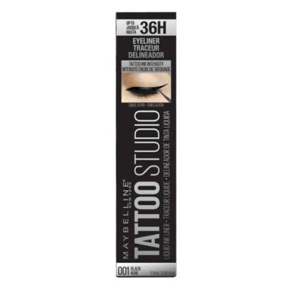 MAYBELLINE New York Tattoo Studio Dip-Ink Liquid Eyeliner, Brown Expression, 0.06 oz