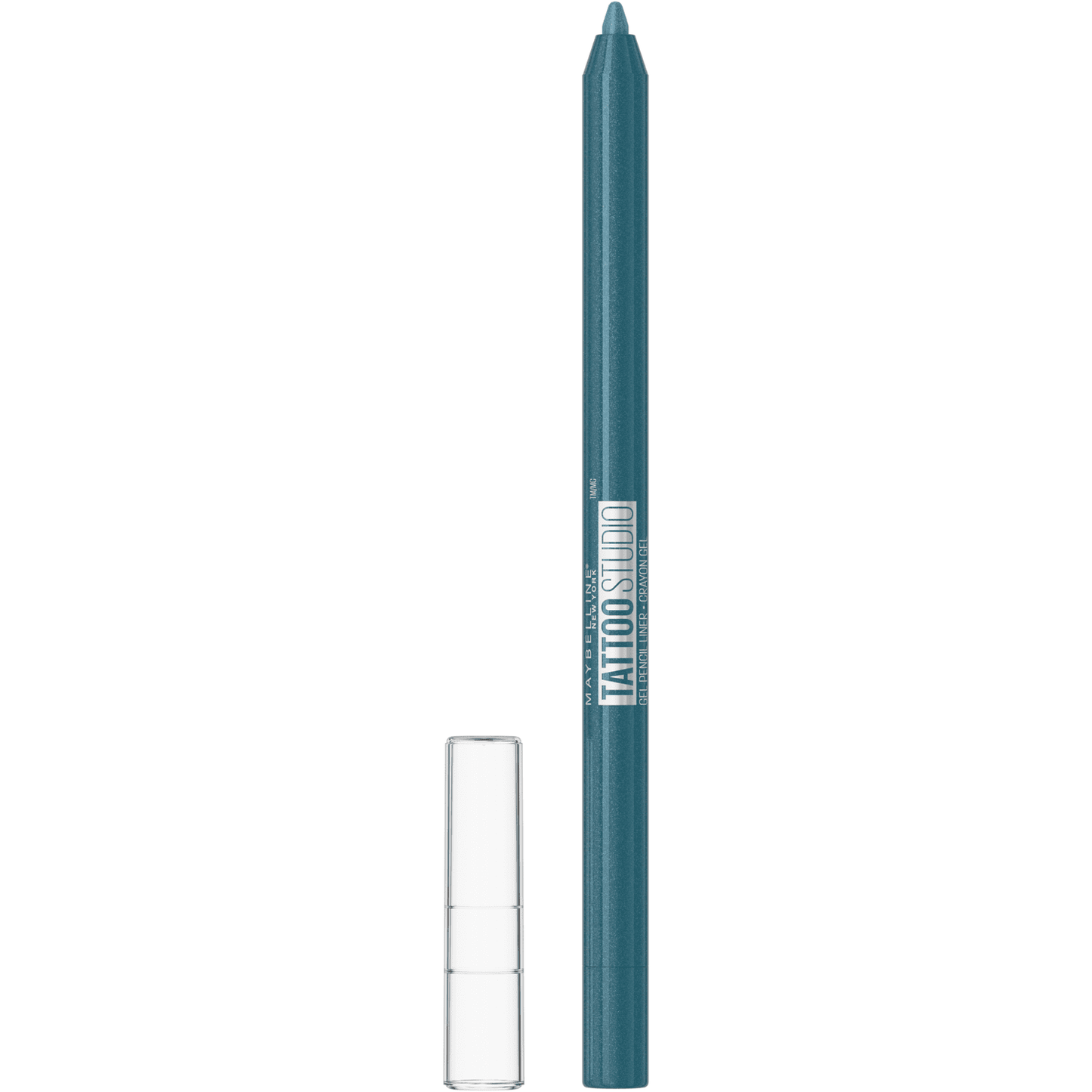 MAYBELLINE New York TattooStudio Sharpenable Gel Pencil Longwear Eyeliner Makeup, Smooth Walnut, 0.04 oz.