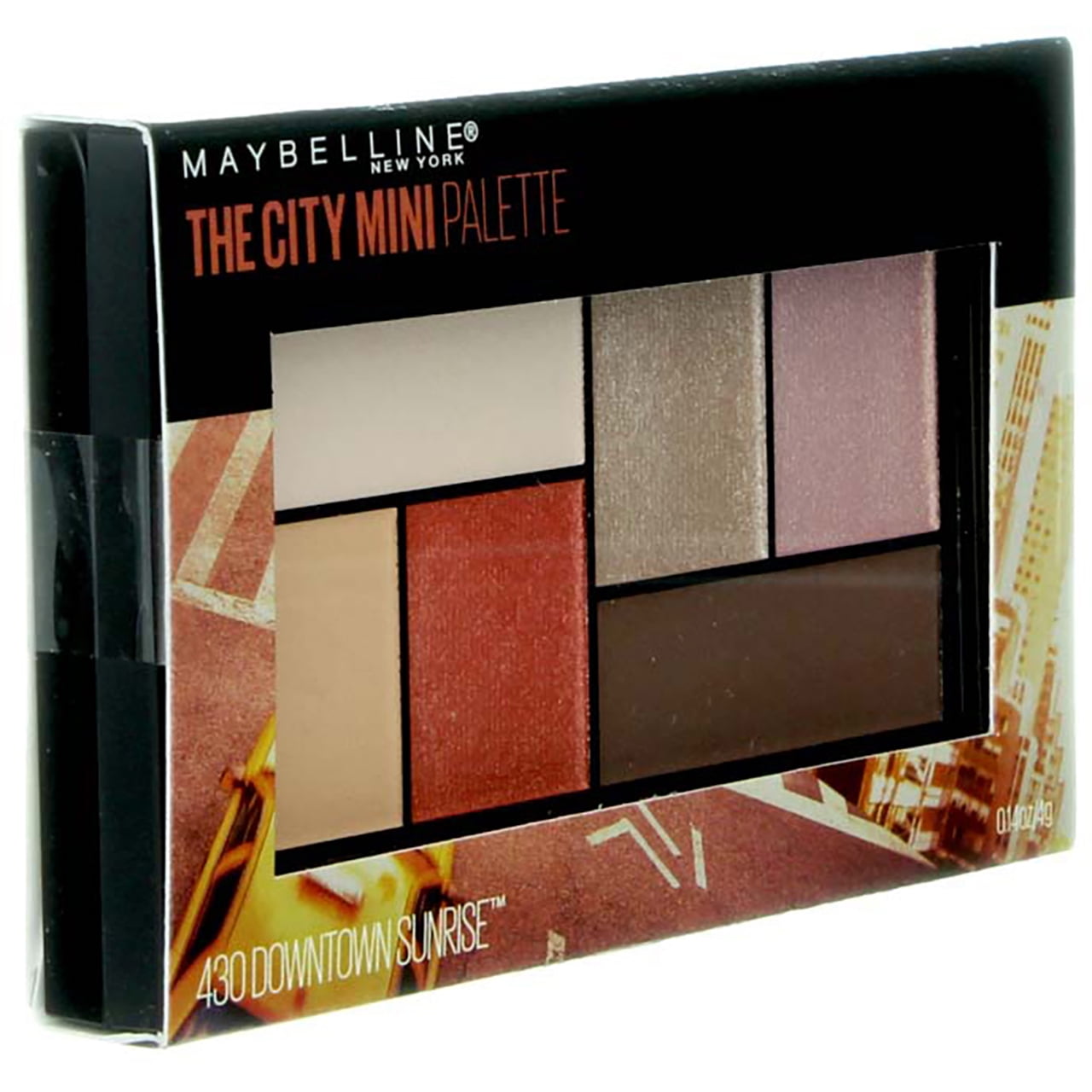 MAYBELLINE New York The City Mini Eyeshadow Palette, 430 Downtown Sunrise, 0.14 oz
