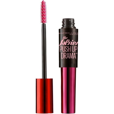 MAYBELLINE New York The Falsies Push Up Angel Waterproof Mascara, 504 Very Black, 0.32 oz