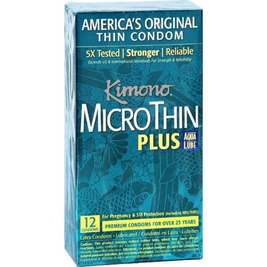 CONDOM,MICRO THIN,AQUALUB