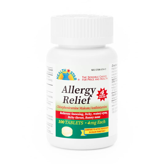 ALLERGY CHLORATE 4MG TABLET 24CT MAJ