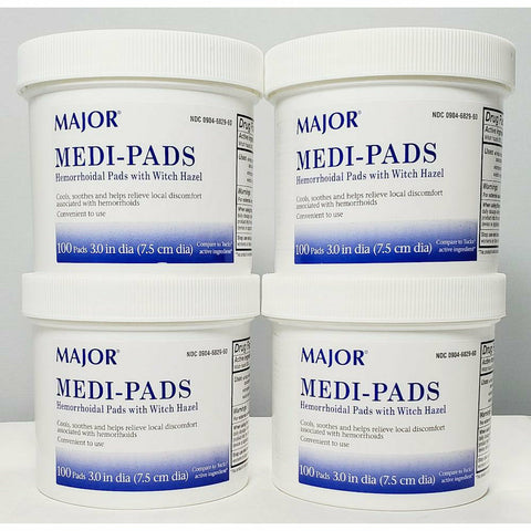 WITCH HAZEL,MEDICATD PADS