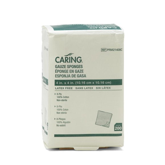 GAUZE SG 4X4N 25X2 STR LF 12PL