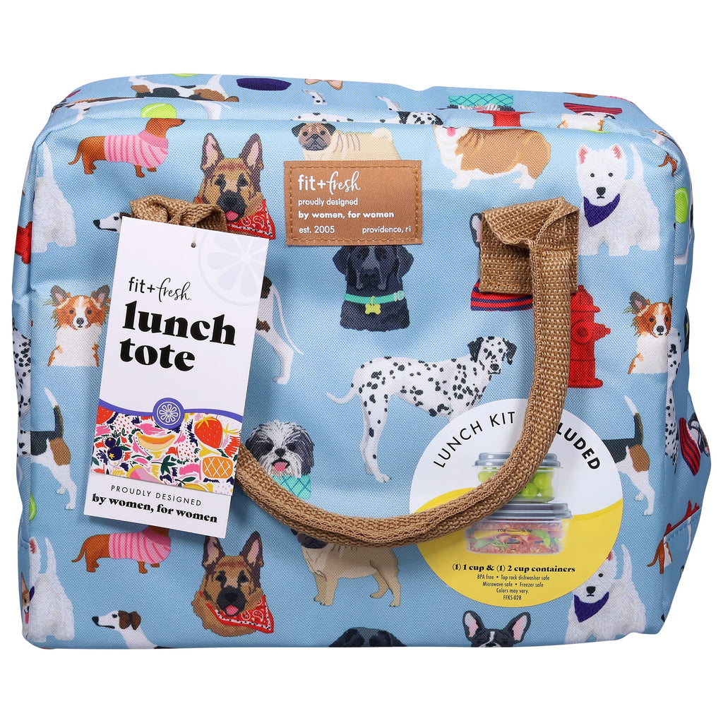 FIT & FRESH LUNCH BAG KIT,DOG BREEDS