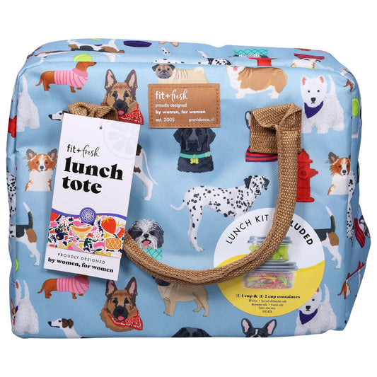 FIT & FRESH LUNCH BAG KIT,DOG BREEDS