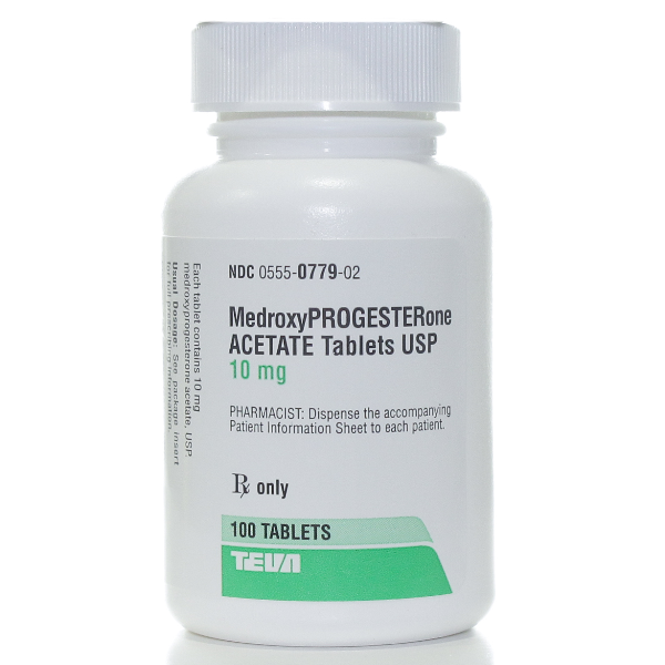 MEDROXYPROGESTERONE TB 2.5MG 100