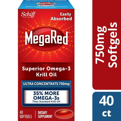 MEGARED OMEGA-3 KRILL OIL GC 40