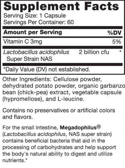 MEGADOPHILUS-DAIRY FREE