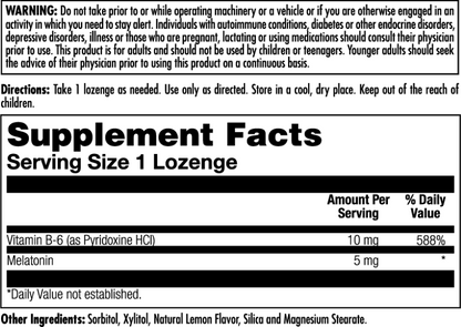 MELATONIN 5MG QK DSLV LOZ 90CT SUNDWN
