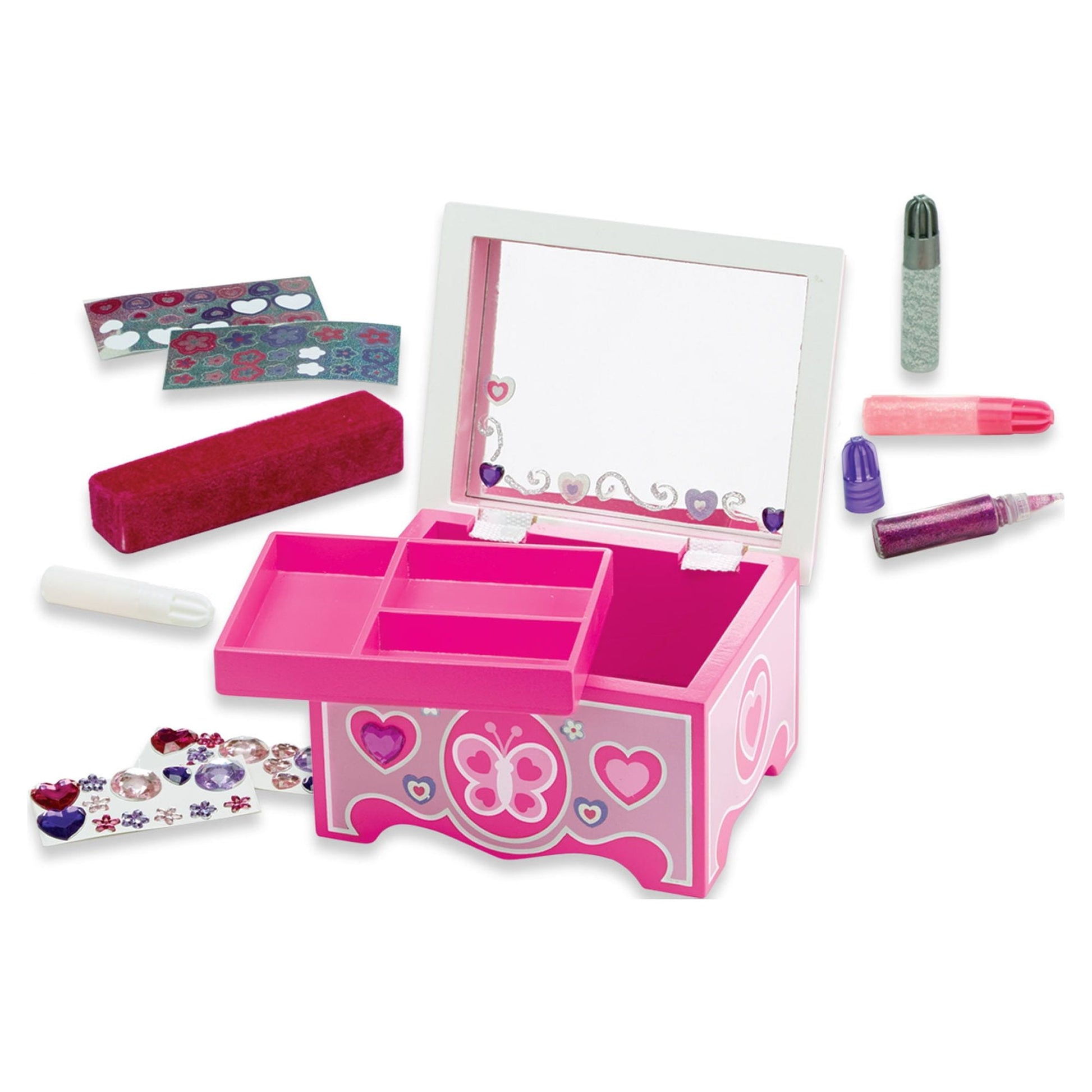 Melissa & Doug Created by Me! Heart Box Wooden Craft Kit