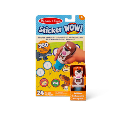 Melissa & Doug Sticker WOW! Activity Pad & Sticker Stamper - Dog
