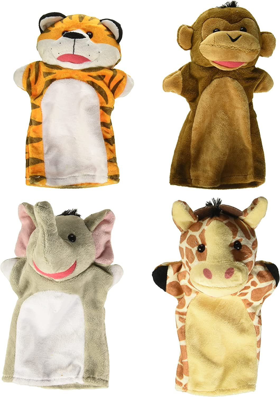 Ms. Rachel Finger Zoo Puppet Friends Set, 4 count
