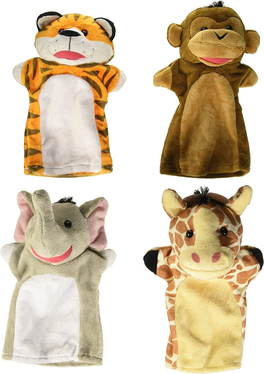 Ms. Rachel Finger Zoo Puppet Friends Set, 4 count