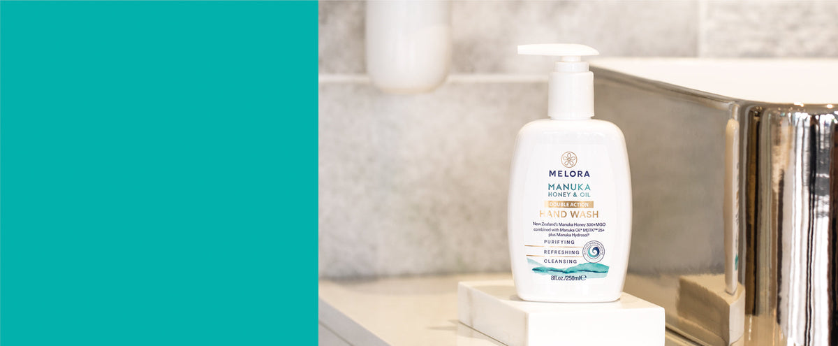 MELORA BODY WASH,MANUKA HONEY