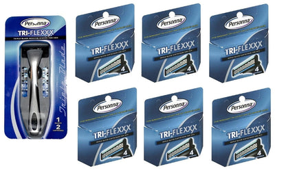 PERSONNA TRIFLX,MENS CARTRIDGES