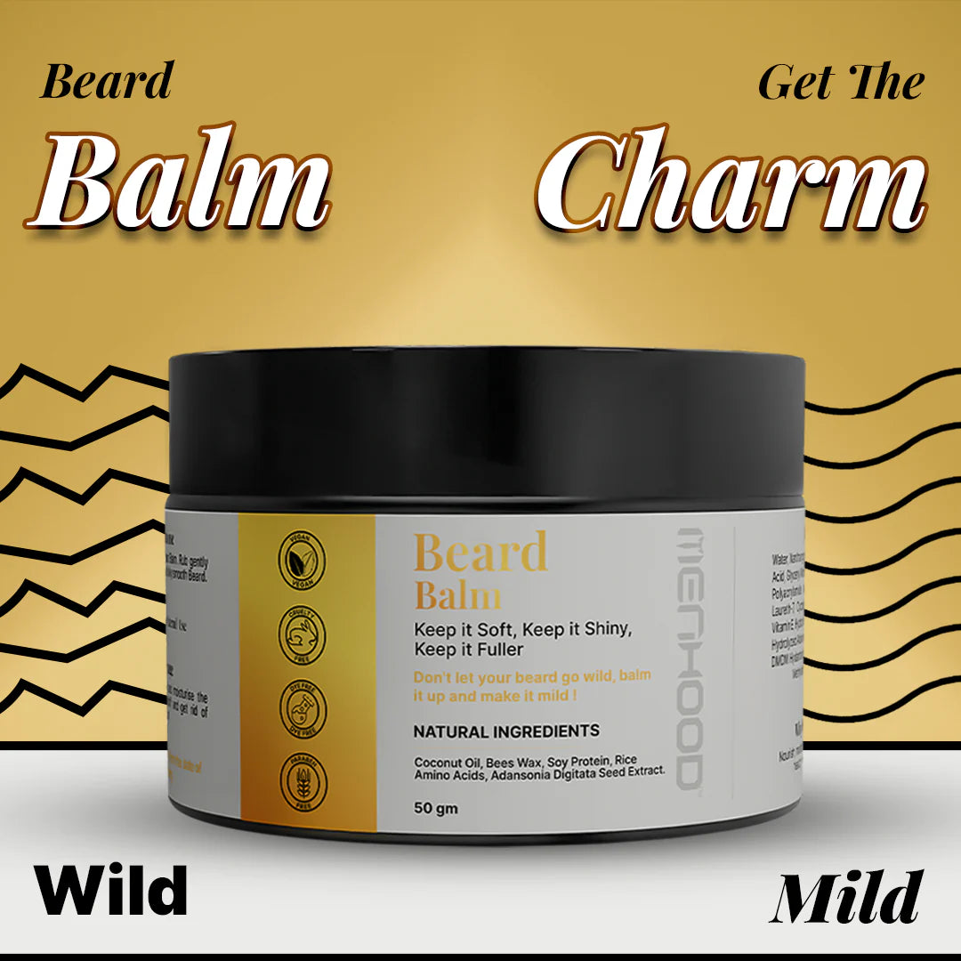 S/M MEN BEARD BALM         4OZ