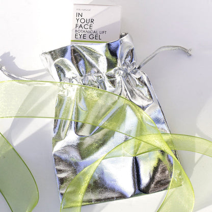 GIFT BAG METALLIC SILVER LARGE