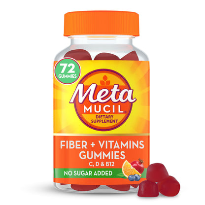METAMUCIL FIBER+VITAMN CITRUS PWD 24.9OZ